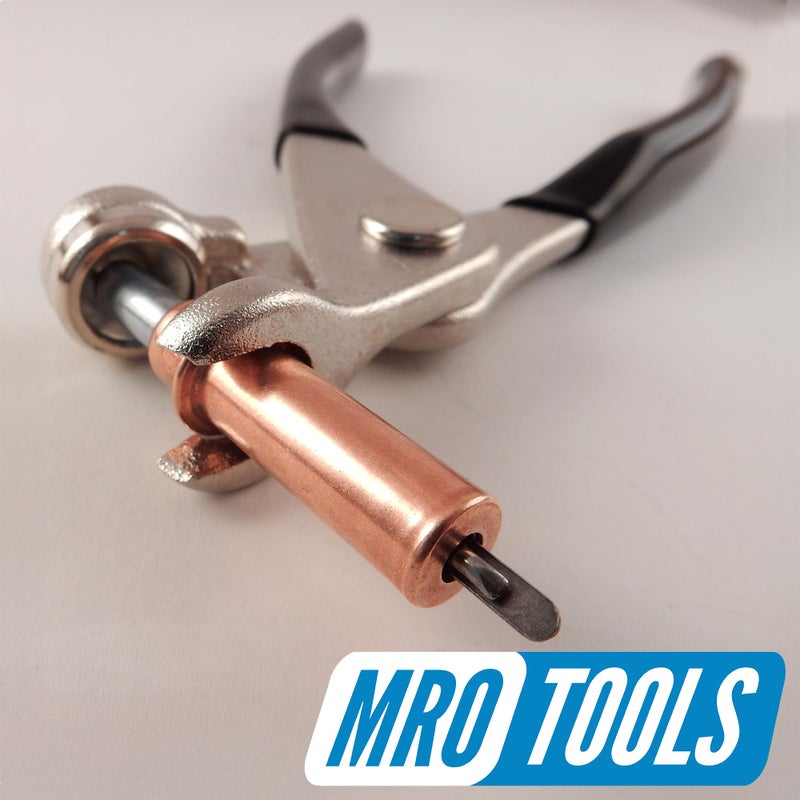 MRO Tools Cleco Fasteners 100 1/8 Cleco Sheet Metal Fasteners + Cleco Pliers w/Carry Bag (K1S100-1/8) - Image 2